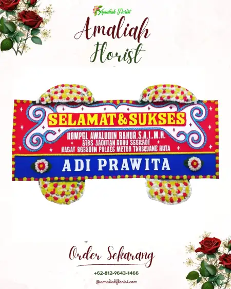 Papan Bunga Ucapan Selamat Botumoito