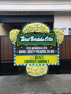 Papan Bunga Duka di Botumoito