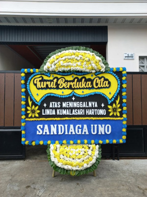 Papan Bunga Duka di Botumoito